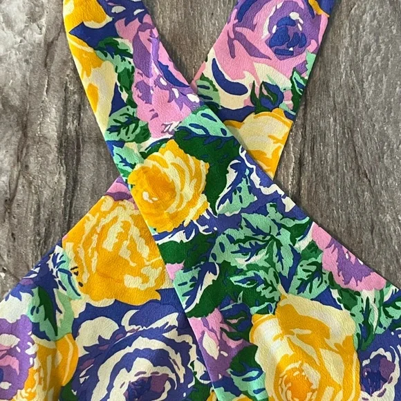 Zara Floral Halter Crop Top - Picture 7 of 15